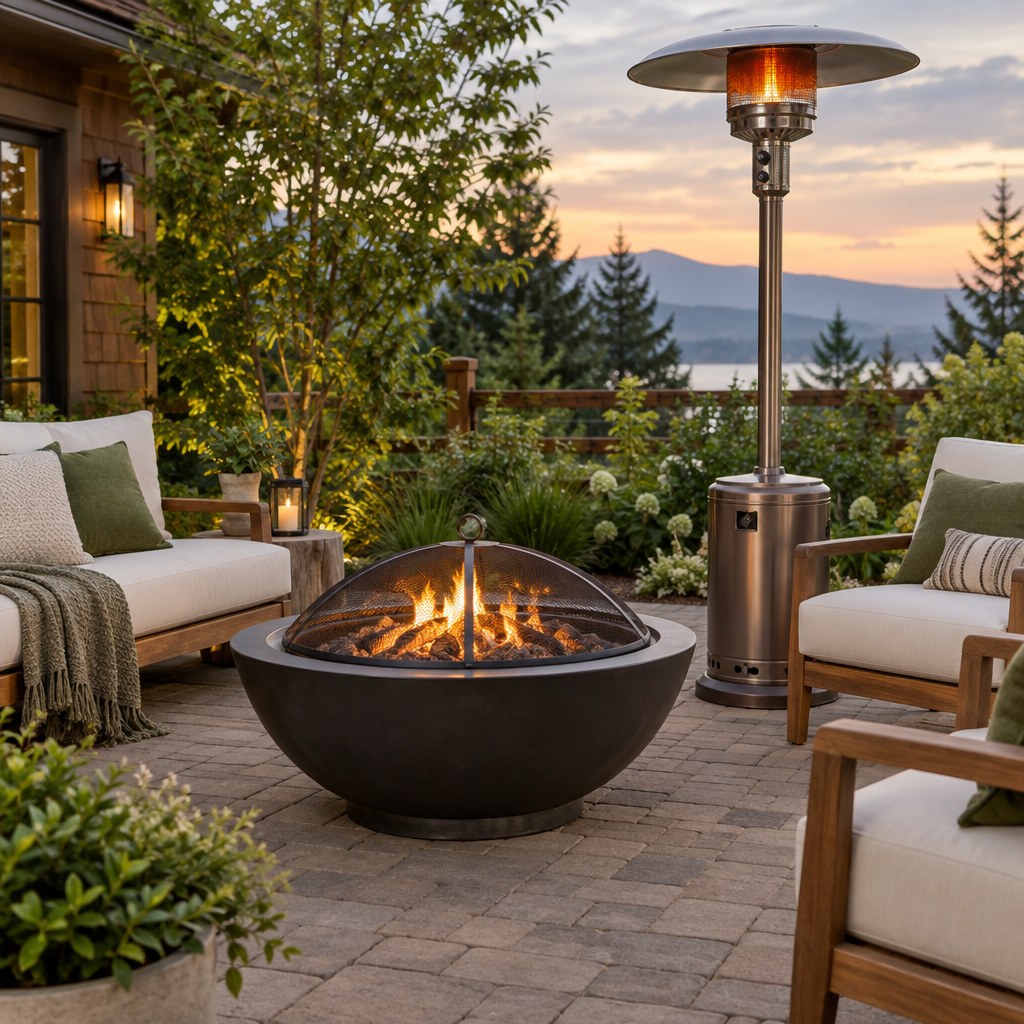 Fire Pits & Patio Heaters at Canadian Lawn