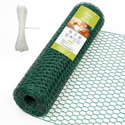 24 Rifny roll front view showing full chicken wire and easy handling benefit