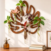 2Special All You Need front view leaf planter showing six vases and spare, stylish display