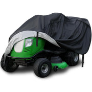 2win2buy front view showing full mower coverage and weather protection