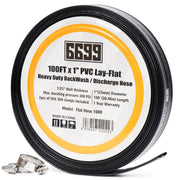 6699 front view coiled hose showing compact storage benefit