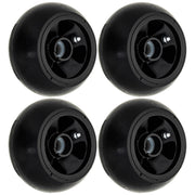 8TEN deck wheel front view showing shape and fit, ensures proper replacement