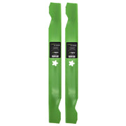8TEN front view of blade pack showing two LawnRAZOR blades and packaging benefit durable replacement