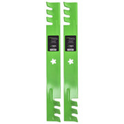 8TEN LawnRAZOR front view showing both blades and fitment information for quick selection