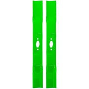 8TEN LawnRAZOR front view blade pack showing two blades and specifications for quick fit verification