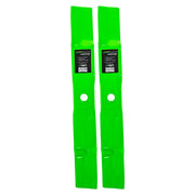 8TEN LawnRAZOR front view showing blade shape and fit for John Deere