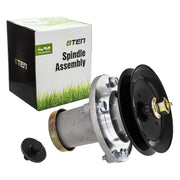 8TEN spindle front view showing bolt pattern and fit, ensures correct replacement