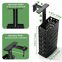 ABSONE close-up of adjustable hook detail showing secure height control