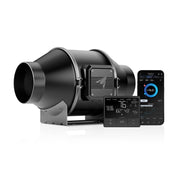 AC Infinity CLOUDLINE T4 front view showing compact inline design and quiet performance