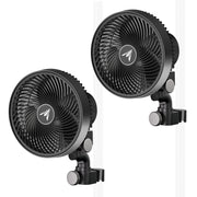 AC Infinity front view of CLOUDRAY S6 showing compact fan and clip benefits airflow control