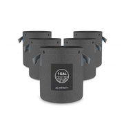 AC Infinity front packaging showing five durable grow bags and benefits