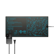 AC Infinity front view of full mat showing compact footprint and consistent warmth
