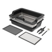 AC Infinity front view of trim tray kit showing organized harvesting