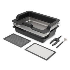 AC Infinity front view of trim tray kit showing organized harvesting