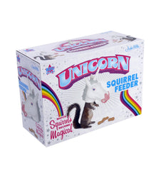 Accoutrements unicorn head seed-filled opening close-up showing easy refilling