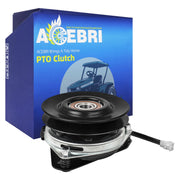 ACEBRI front view clutch assembly showing mounting face and benefits of direct-fit