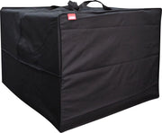 acoveritt front view closed showing roomy protection and neat storage