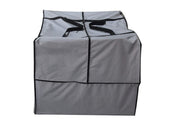 acoveritt front view of packed cushion bag showing protection and neat storage