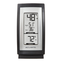 AcuRite tabletop display in home use for fast temperature checks