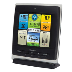 AcuRite 3-in-1 sensor close-up showing durable exterior and precise sensing