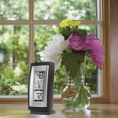 AcuRite outdoor sensor close-up weather-resistant build for reliable mounting