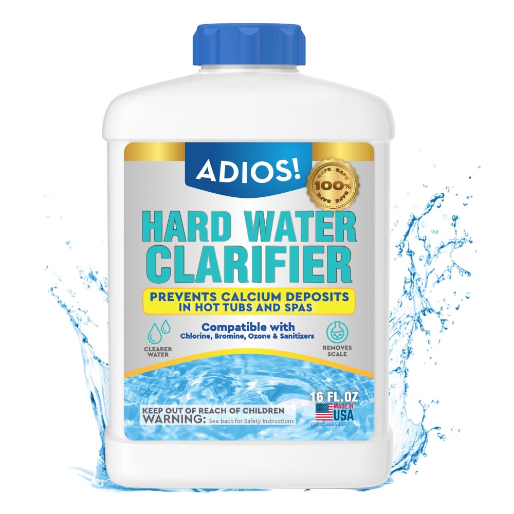 ADIOS! bottle front view showing 16oz size and clear benefits