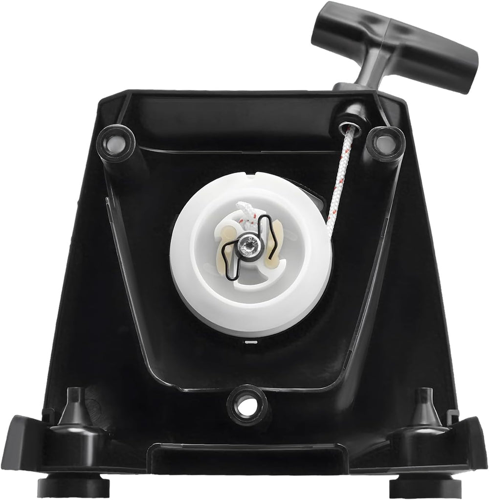 Adorih front view of recoil starter showing fit and alignment benefit