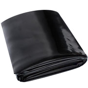 Adroiteet front view of 14 x 14 FT pond liner showing full sheet and benefit of coverage