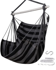 ADVOKAIR front view of hammock chair shows sturdy design and comfortable seat
