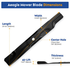 Aeagle close-up of sharpened cutting edge showing durability