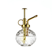 Aebor clear glass mister front view showing elegant design and decorative benefit