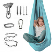 AERISWAY front view of hammock chair showing cocoon comfort and sturdy design