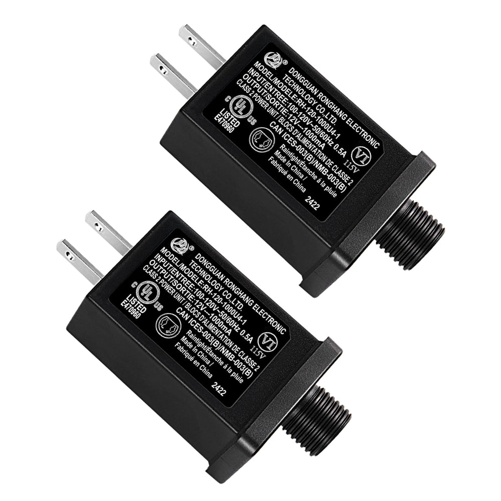 AFOROEOA adapter front view showing compact design and safe output