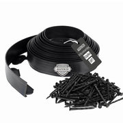 AggFencer front view of 50ft edging kit showing compact packaging and quick-install benefit