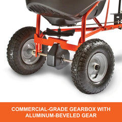 Agri-Fab universal hitch connection detail attaching to tractor quickly and securely
