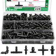 Aienxn front packaging showing 220PCS kit and contents, convenient storage