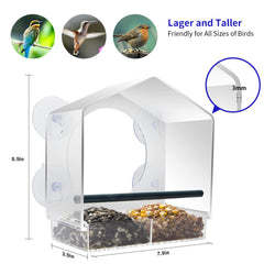 AIKS suction cups close-up demonstrating strong hold and secure window mounting