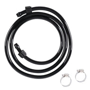 Aimela front view of replacement hose kit showing included nuts and clamps for quick repairs