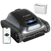 AIPER Scuba S1 front view showing compact design and benefits of autonomous cleaning