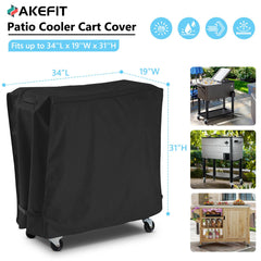 AKEfit close-up of 500D Oxford fabric showing durable water resistance