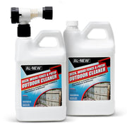 AL-NEW front packaging showing 64oz bottle and sprayer for clear coverage