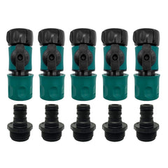 ALKARAMA quick connect front assembly showing paired male and female connectors for fast hookups