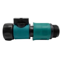 ALKARAMA shutoff valve detail on female connector for on-site flow control and safety