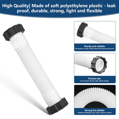 Alocs 11763 installed on Intex filter illustrating proper connection