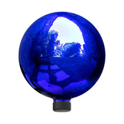 Alpine Corporation blue gazing globe front view showing vibrant color and curb appeal