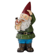 Alpine Corporation gnome front view showing cheerful design and instant curb appeal