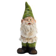 Alpine Corporation gnome front view showing bright welcome and sturdy design