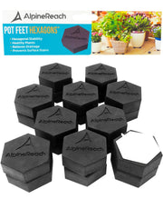 AlpineReach hexagon pack front view showing 20 feet and compact design for tidy support