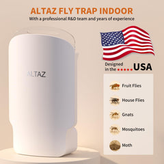 Altaz glue card detail showing double-sided adhesive for easy replacement