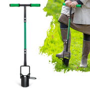 Altdorff front view showing full long-handle bulb planter and benefits